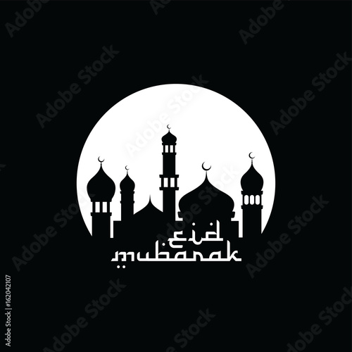 happy eid mubarak muslim celebration of ramadan kareem