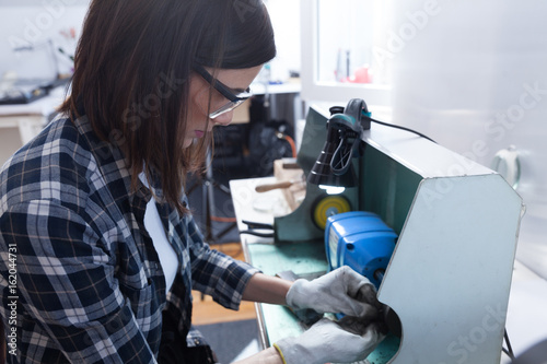 Goldsmith at work
