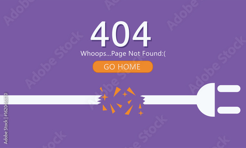 Page 404 Not Found. Cut wire with socket