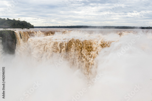 garganta do diabo at iguazu falls veiw from argentina photo