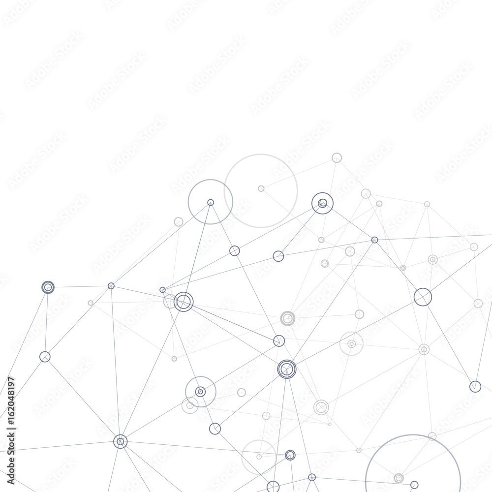 Abstract science and technology design Abstract science and technology design