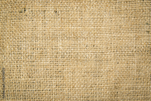 Closeup of a burlap texture