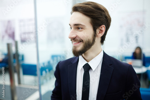 Elegant young ceo in formalwear