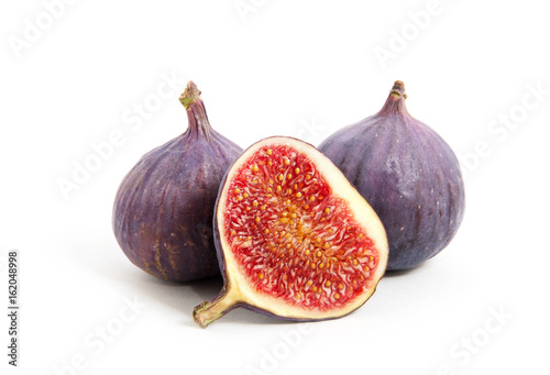 Fig isolated on white background.