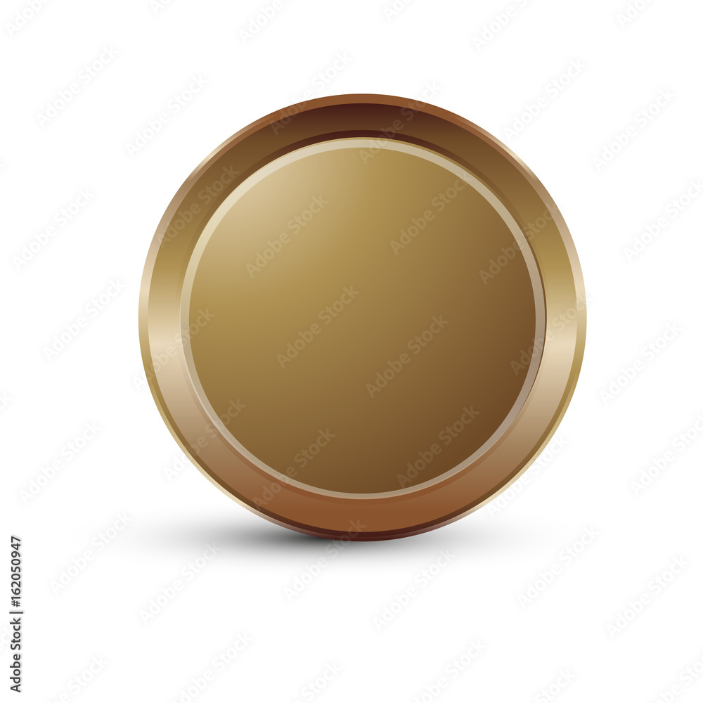 Coin on white background isolated object abstract Coin on white background isolated object abstract