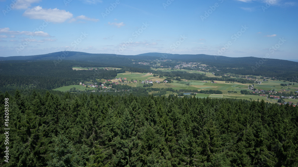Luftaufnahme in Nordbayern