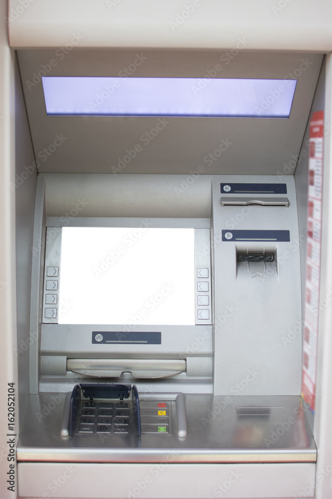 ATM. Close up of an bank atm machine.
ATM. Close up of an bank atm machine.