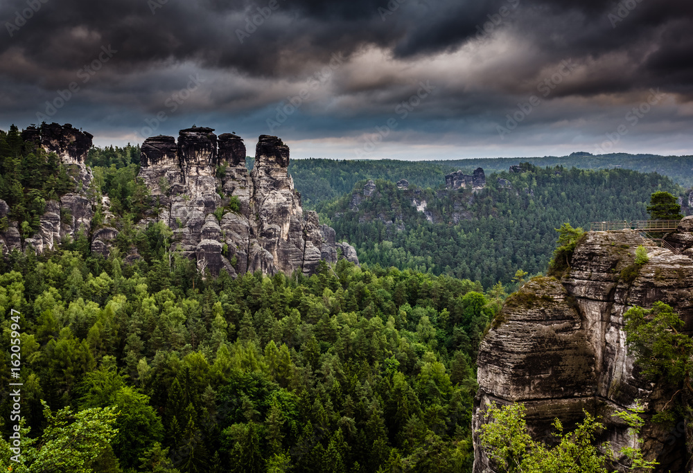 Saxon Switzerland National Park in Germany Saxon Switzerland National Park in Germany