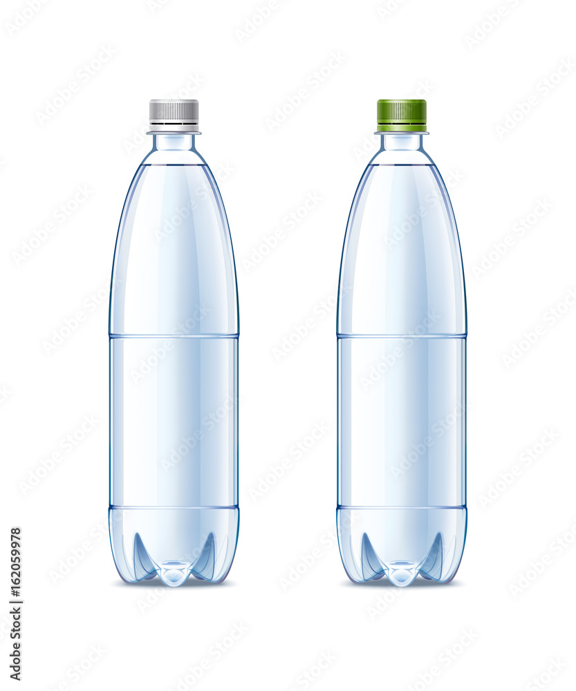 Blank plastic bottles 1,5L with orange juice Blank plastic bottles 1,5L with orange juice