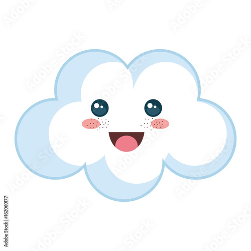 beautiful cloud babys icon vector illustration design graphic