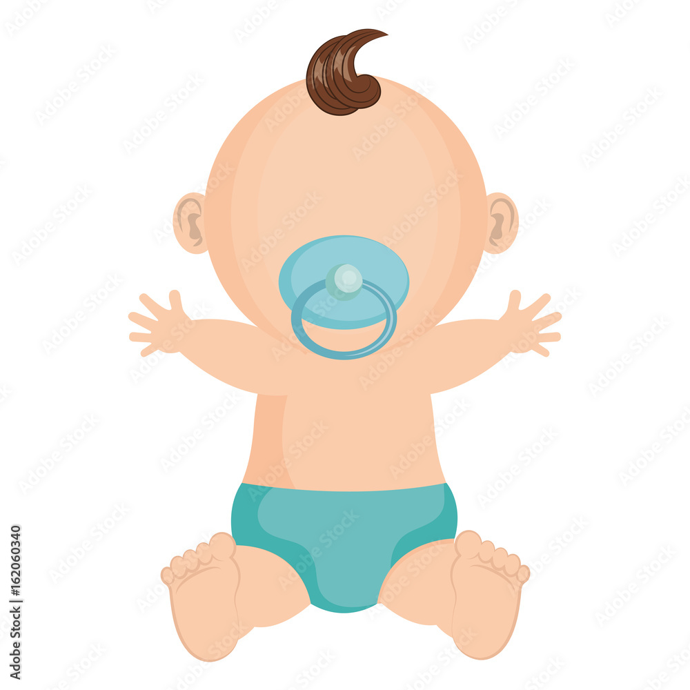 Baby clothes happy icon vector illustration design graphic Baby clothes happy icon vector illustration design graphic