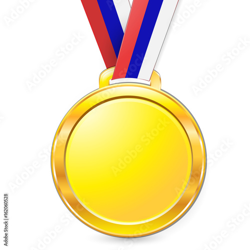 Medal isolated object on background