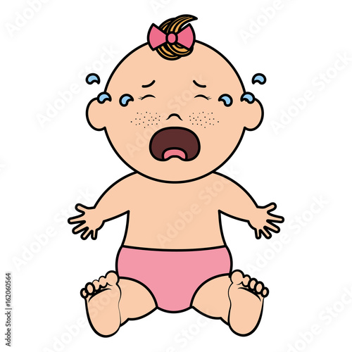 Baby clothes crying icon vector illustration design graphic