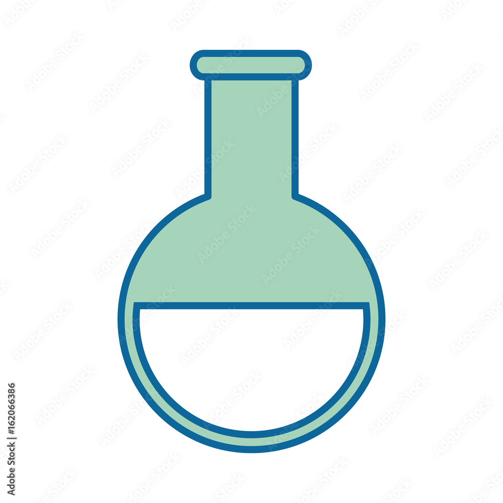 chemical flask icon over white background vector illustration chemical flask icon over white background vector illustration
