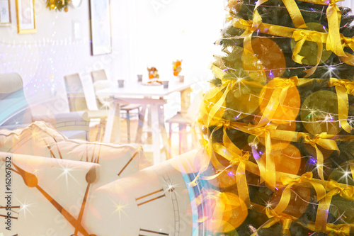 Beautiful decorated Christm...