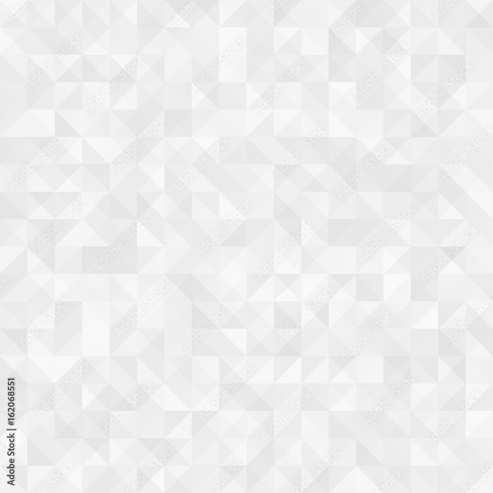 Light background for web sites. Gray triangles on a white background. Vector illustration. EPS 10
