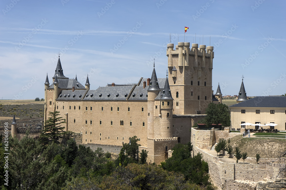 Real Alcázar de la ciudad de Segovia, España