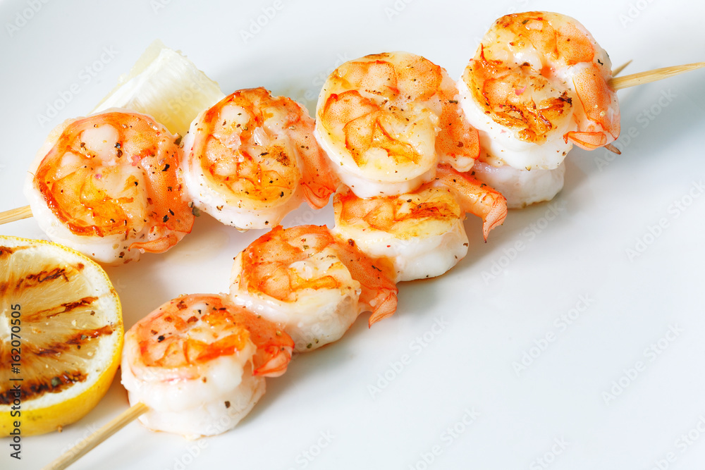 Grilled tiger shrimps Grilled tiger shrimps