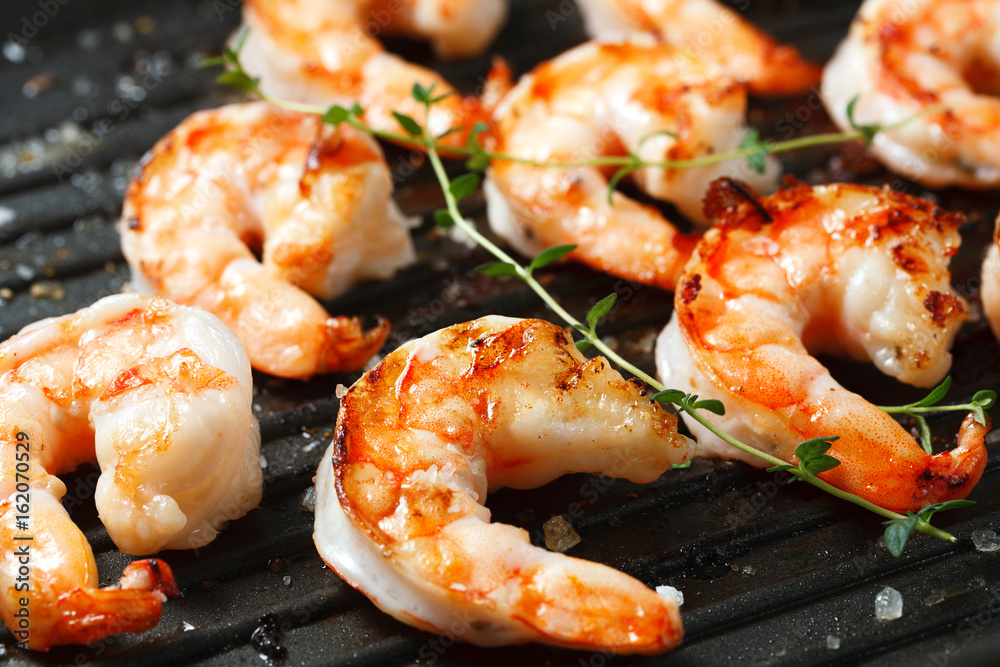 Grilled tiger shrimps Grilled tiger shrimps