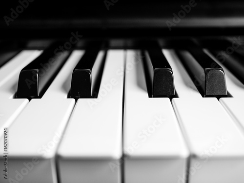 Ebony and Ivory Piano Keys