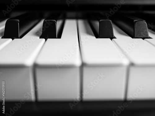 Ebony and Ivory Piano Keys