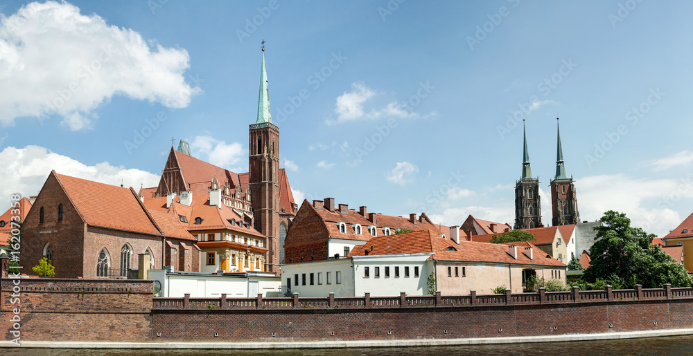 Obraz premium Poland Wroclaw city architecture