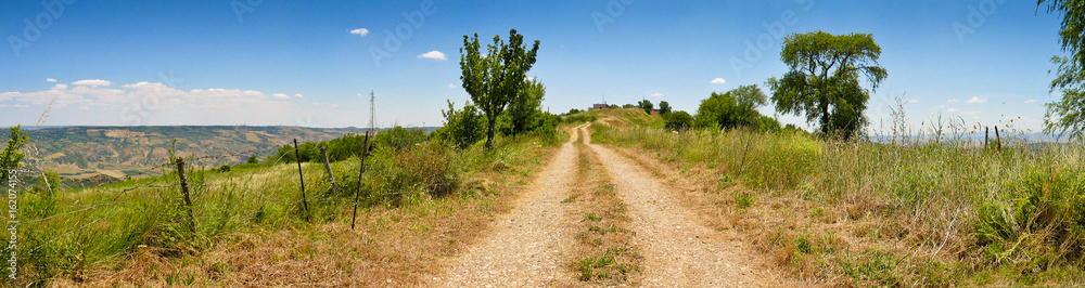 Italy panorama basilicata countryside