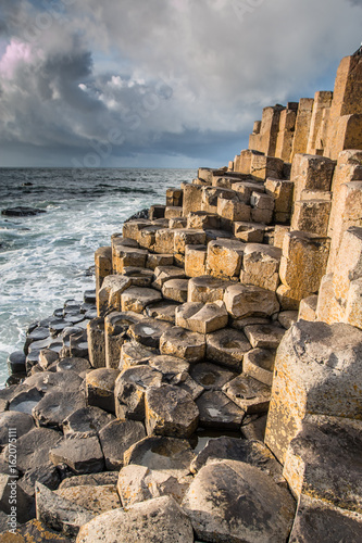 The columns of The Giants causeway