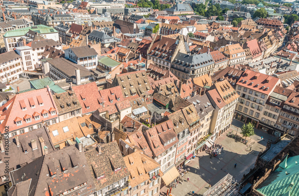 Old city of Strasbourg France