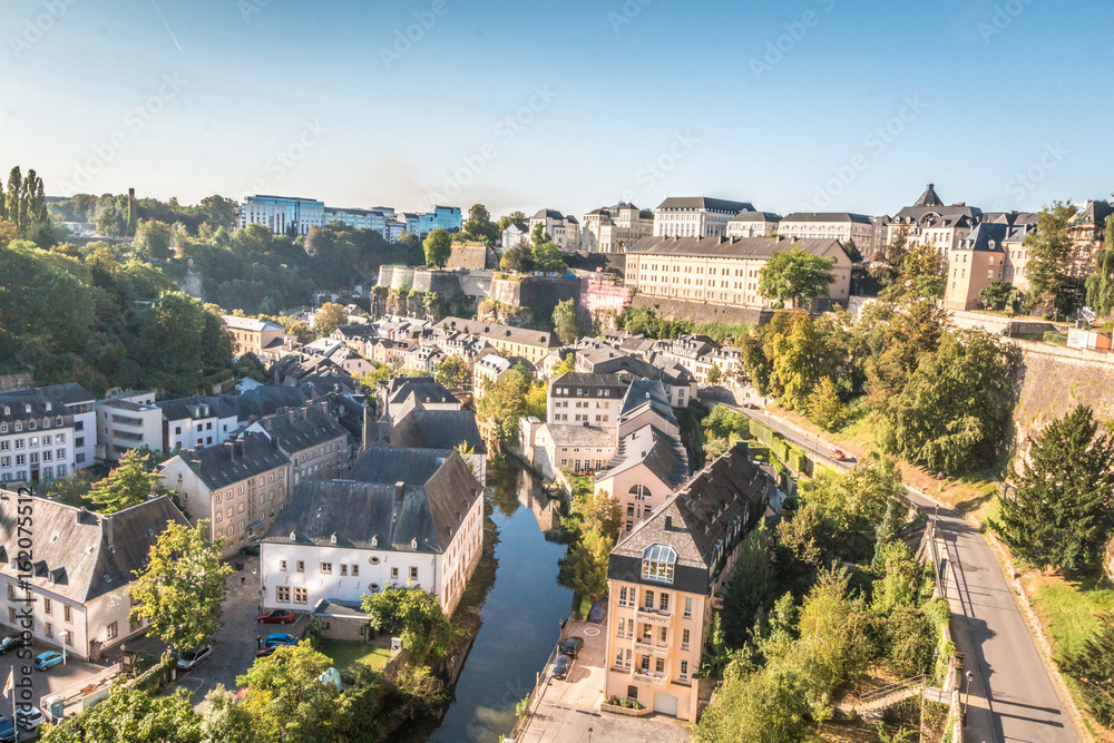 Old section of Luxembourg city