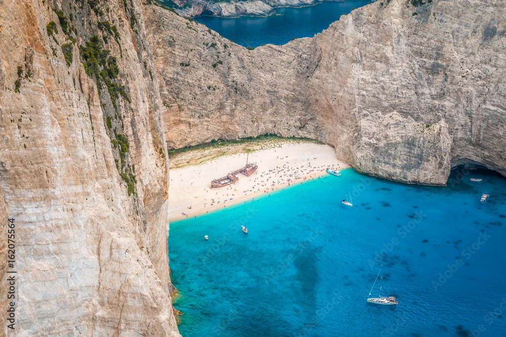 Fototapeta premium Navagio beach Zakynthos Island Greece