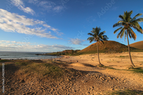 Anakena Beach Easter Island