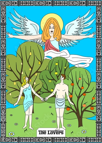the lovers card