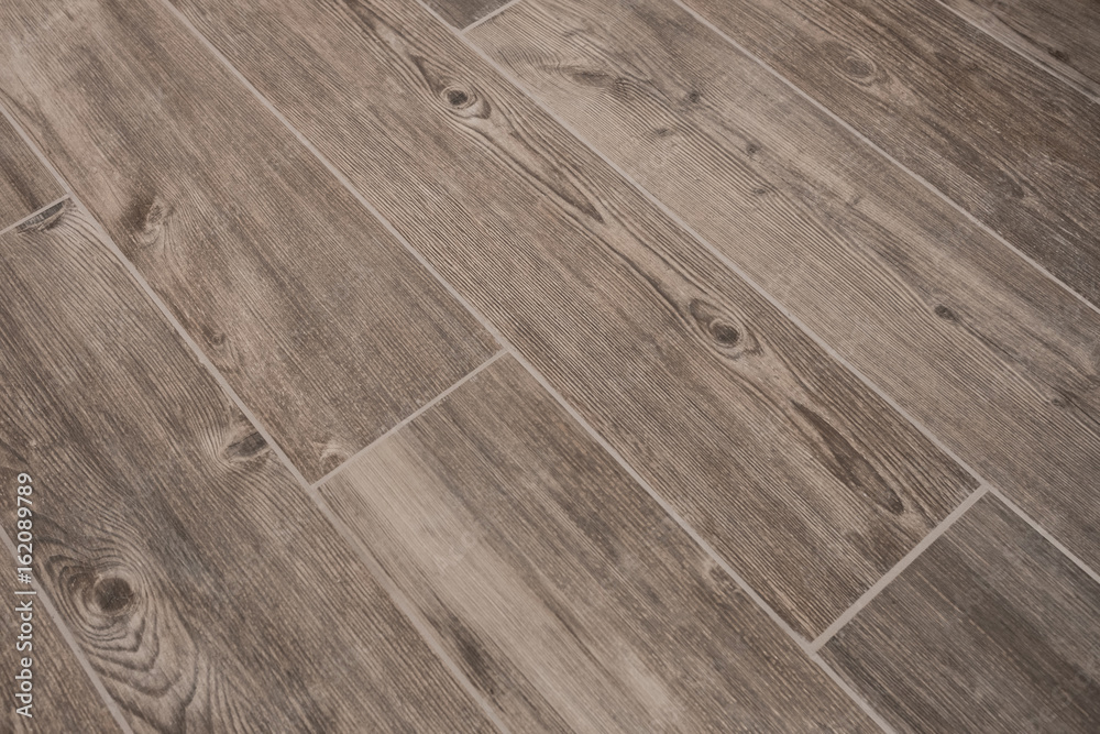 Fototapeta premium wood texture tiled floor - wooden stoneware