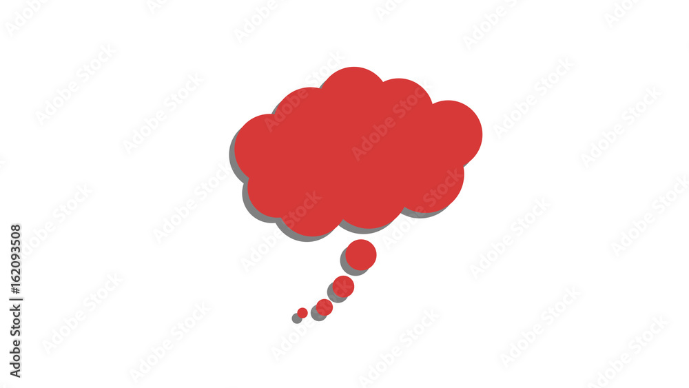 Thought bubble icon Concept of thinking, ideas and innovation Thought bubble icon Concept of thinking, ideas and innovation