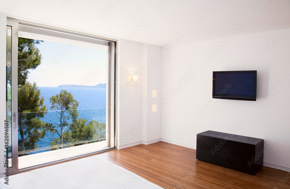 Fototapeta premium Modern bedroom interior