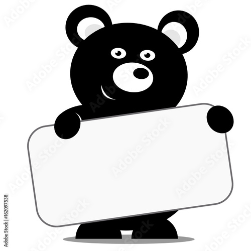 Bär mit Herz Karte