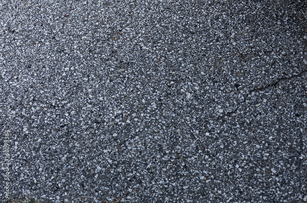cracked asphalt road. Parking lot cracked asphalt road. Parking lot