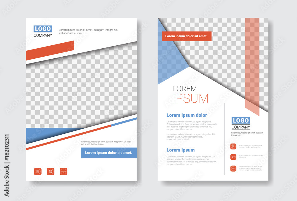 Template Design Brochure Set, Annual Report, Magazine, Poster, Corporate Presentation Collection, Portfolio, Flyer With Copy Space Vector Illustration Template Design Brochure Set, Annual Report, Magazine, Poster, Corporate Presentation Collection, Portfolio, Flyer With Copy Space Vector Illustration