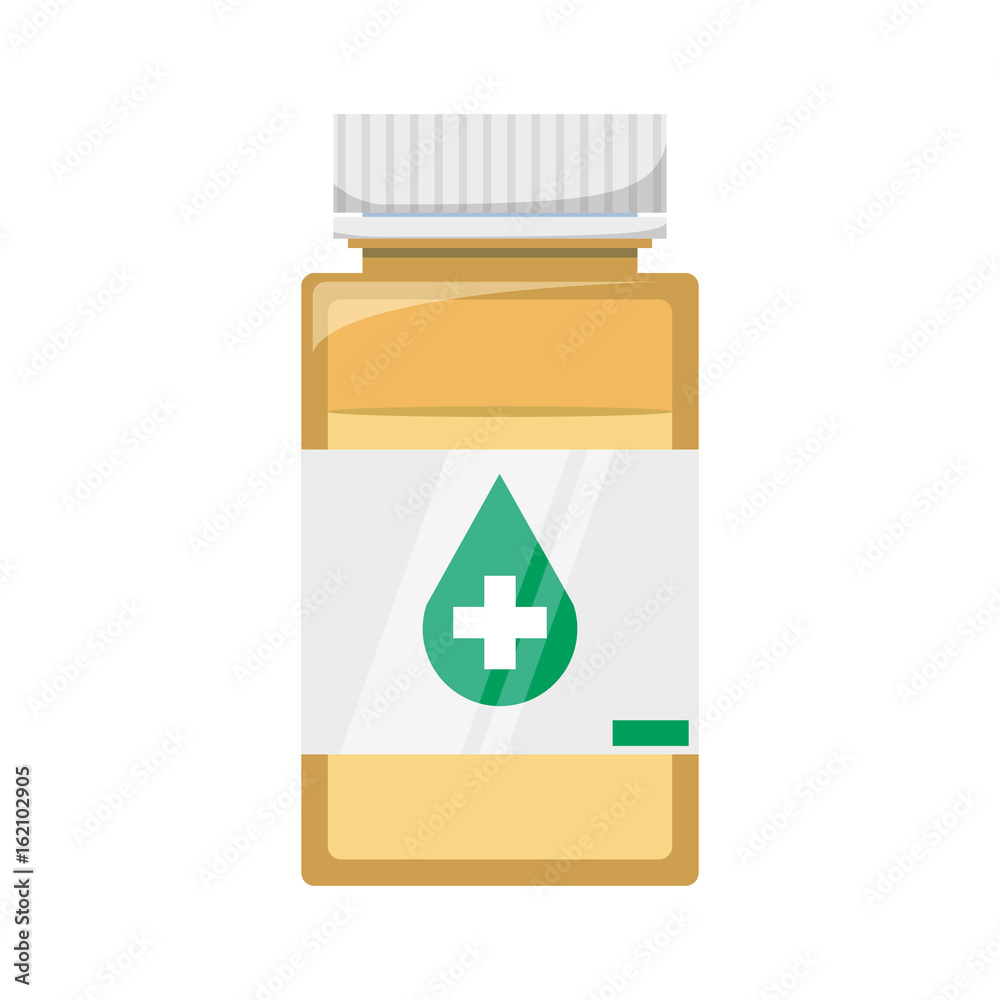 isolated medicine liquid bottle isolated medicine liquid bottle