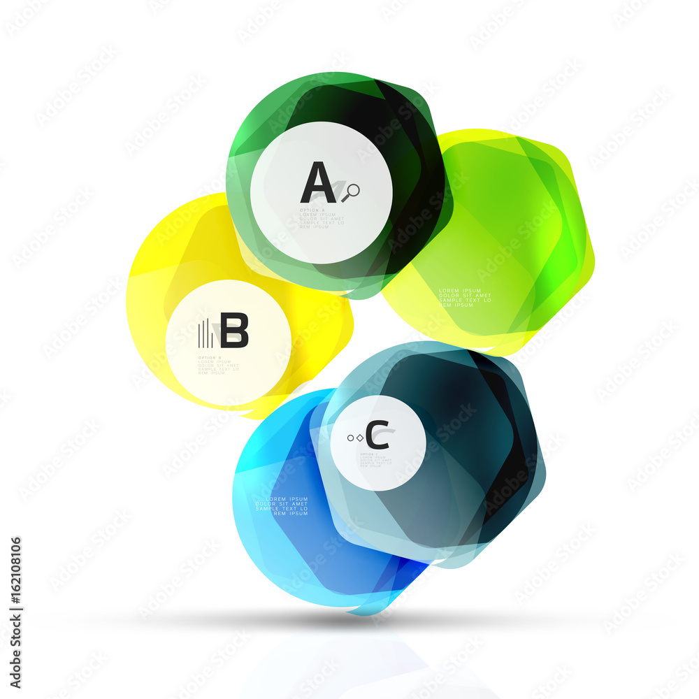 Glass modern geometrical hexagon abstract background Glass modern geometrical hexagon abstract background