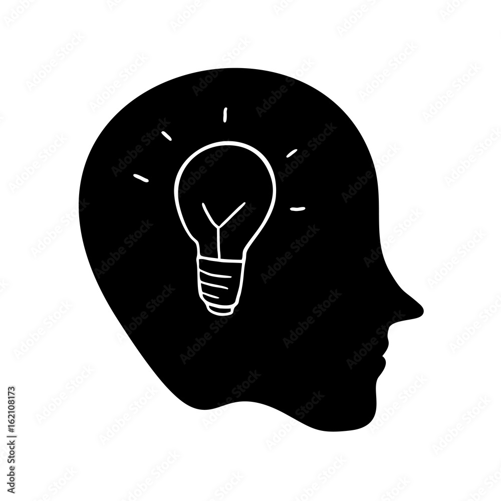face with bulb icon face with bulb icon