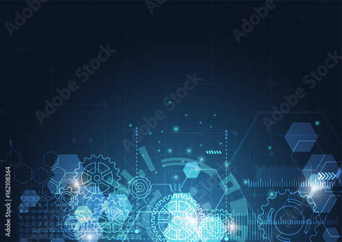 Abstract technology concept. vector illustration background