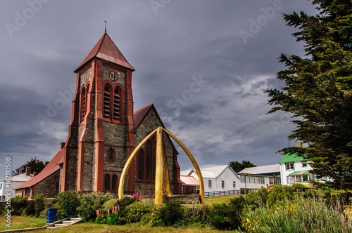 Canvas-taulu Port Stanley Cathedral