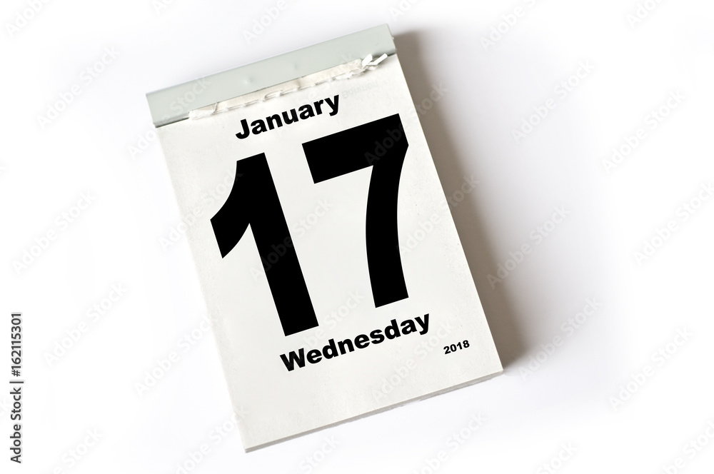 17. January 2018 17. January 2018