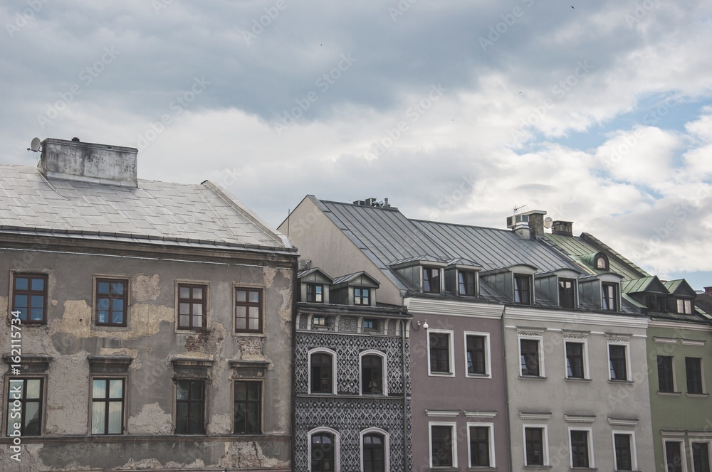 old town tenement houses