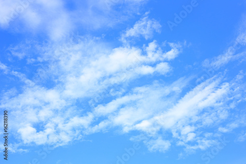 Blue sky with cloud white, sky clear beautiful background.