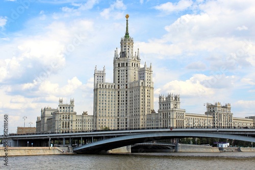 Stalin Skyscraper in Moscow, Russia.
