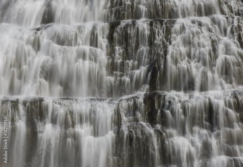 Great Fjallfoss Waterfall on Iceland