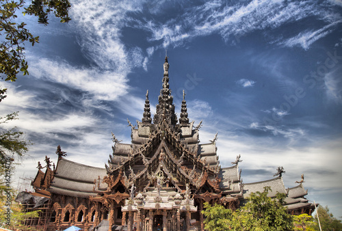 Beautiful Buddhist temple